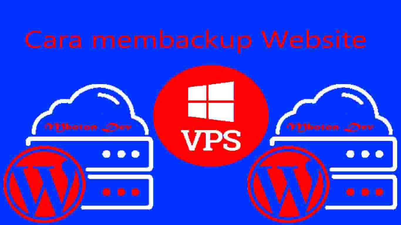 Cara Backup Data Website