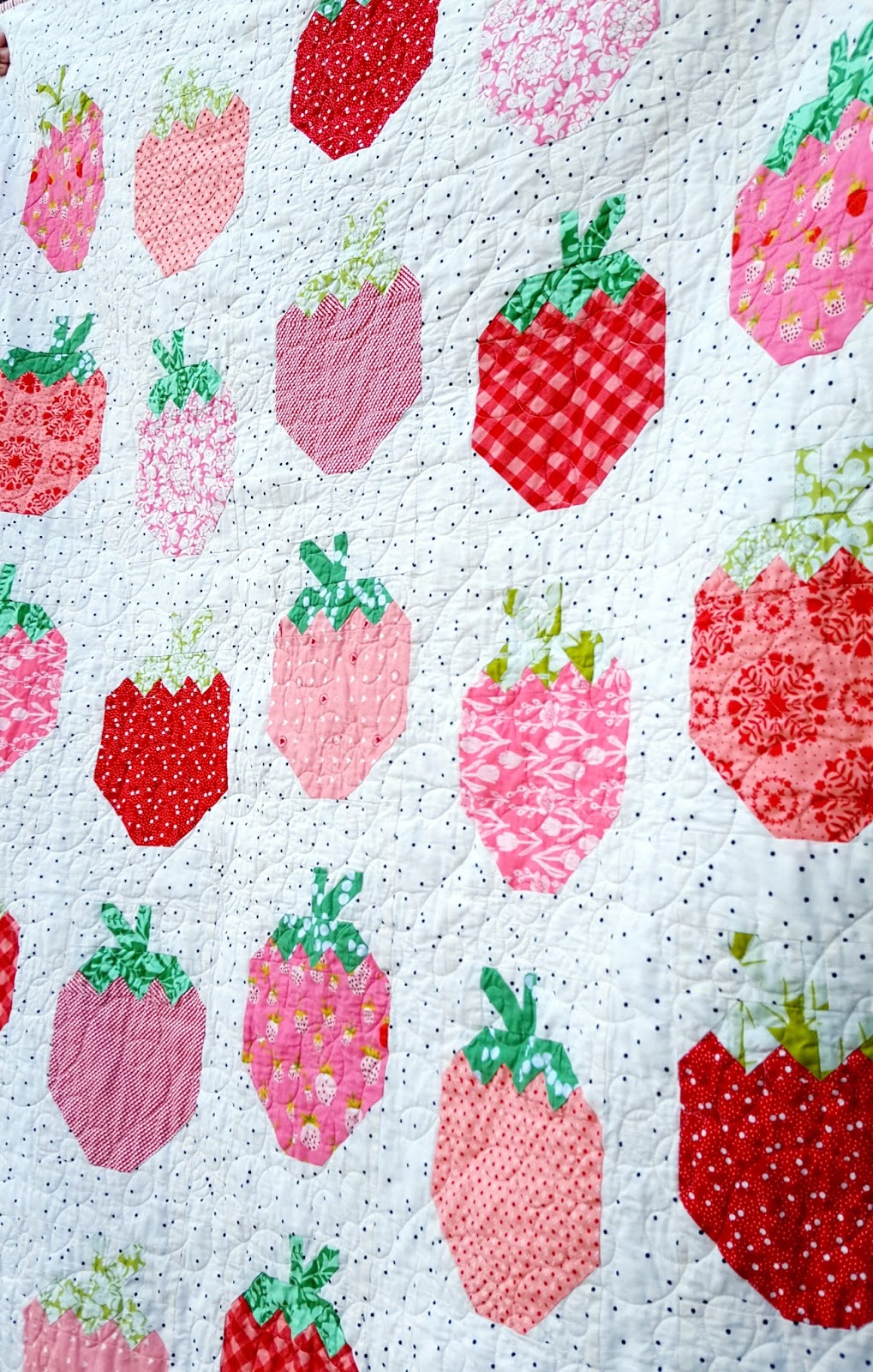 Quilt Story Sweet Strawberries