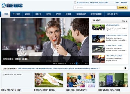 Free SJ News Joomla Template Free SJ News Joomla Template