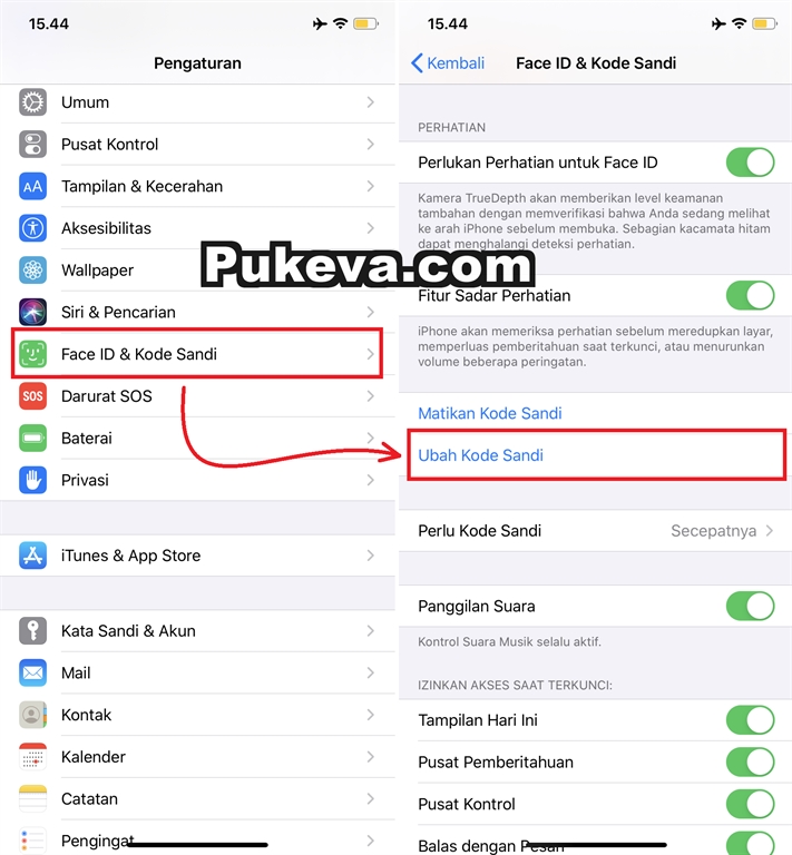 Cara Mengganti Password Iphone Dengan Kombinasi Huruf Angka Pukeva