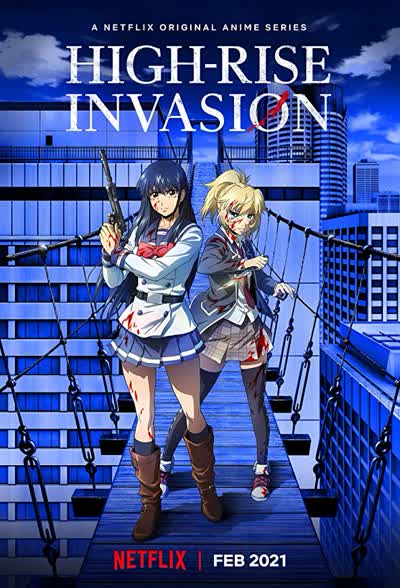 High-Rise Invasión: Season 1 (2021) 1080p NF WEB-DL Dual Latino-Japonés [Sub.Esp] (Animación.Terror)