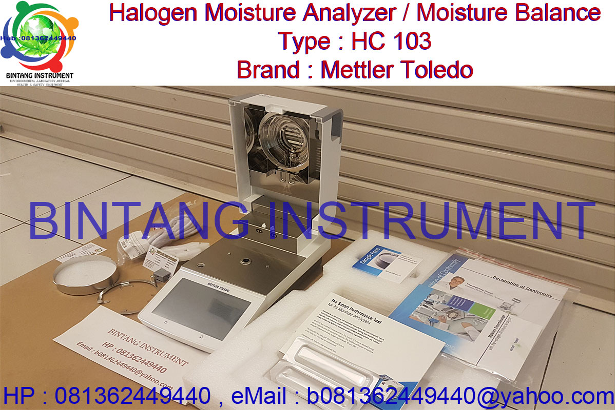 BINTANG INSTRUMENT 081362449440 Jual Moisture Balance Halogen