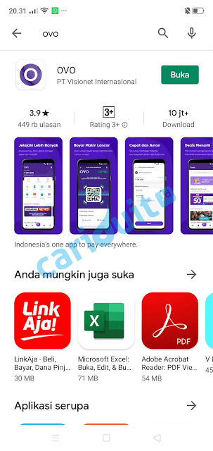 Cara Registrasi Ovo dan Transfer ke Rekening Bank