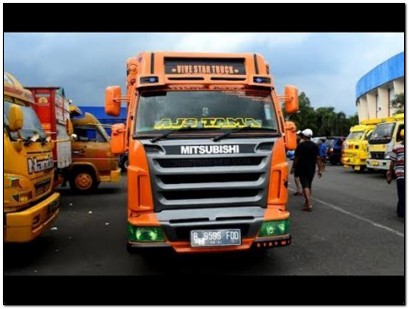 modifikasi truk canter terbaru