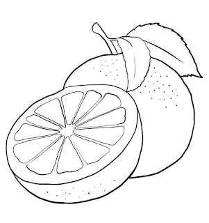 Desenhos De Frutas Para Colorir