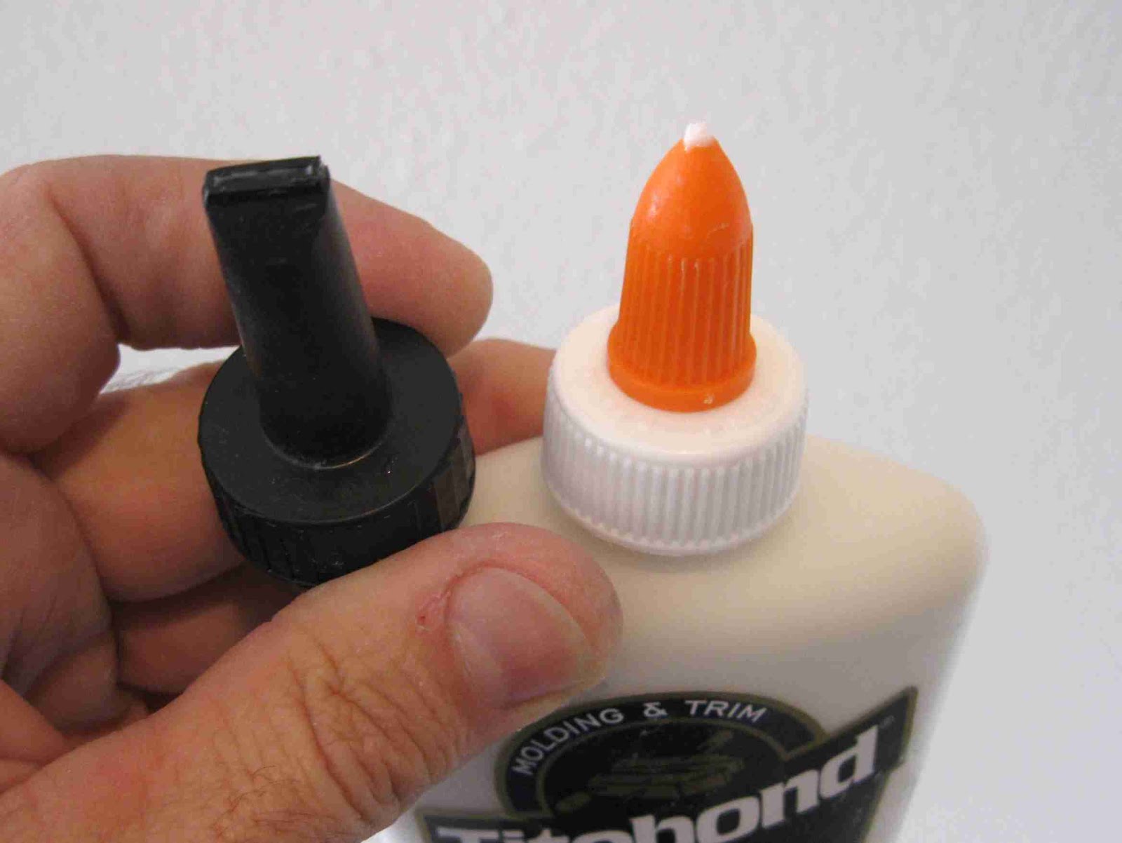 Model Rocket Building TIP Better Nozzle for Titebond Molding & Trim Glue