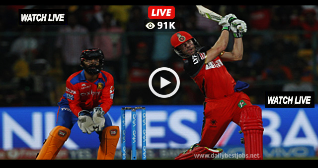 IPL 2018 RCB vs SRH Live Streaming Online Cricket Scores