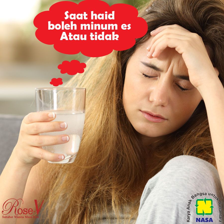 Apakah Boleh Minum Air Dingin Saat Haid - Seputar Minuman