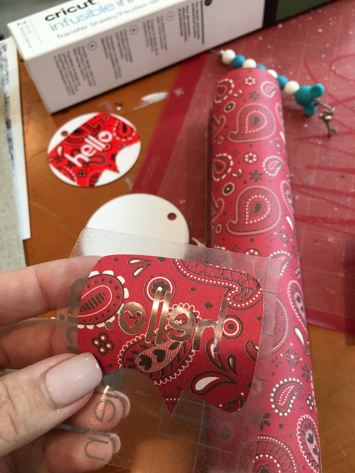 How to Use Cricut Infusible Ink Sheets and Markers - Red Cottage Chronicles