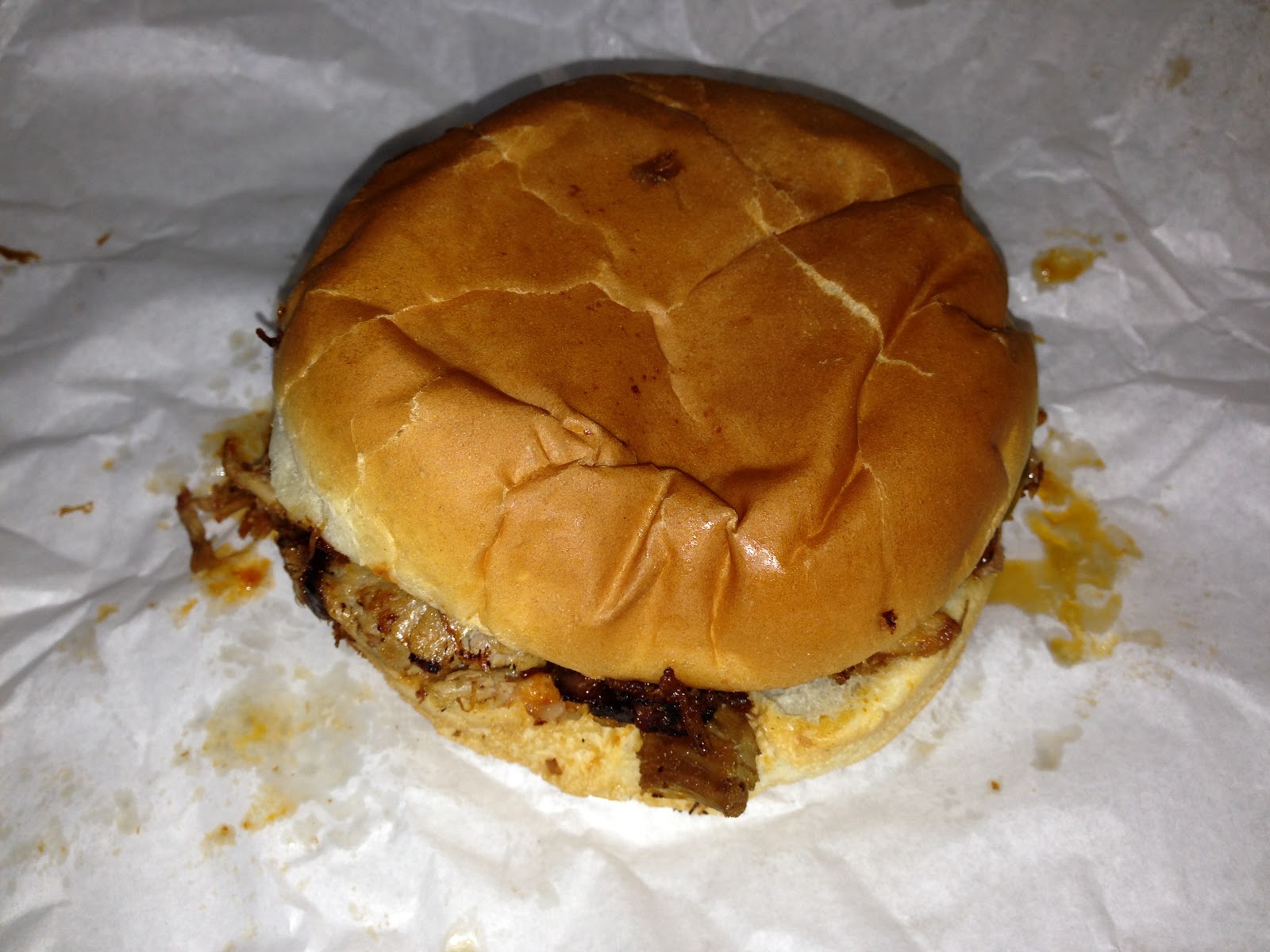 Man Up Tales of Texas BBQ™ Yesterday's lunch at Green Top BarBQue (Dora, AL)