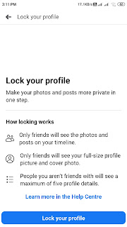 Facebook profile lock कैसे करे पूरी जानकारी हिंदी में
