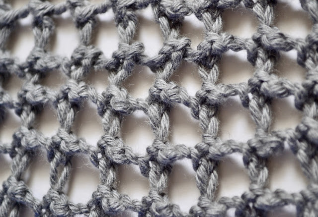 Knitting Novice: The Weekly Swatch: The Net Knit Stitch or Filet Net ...