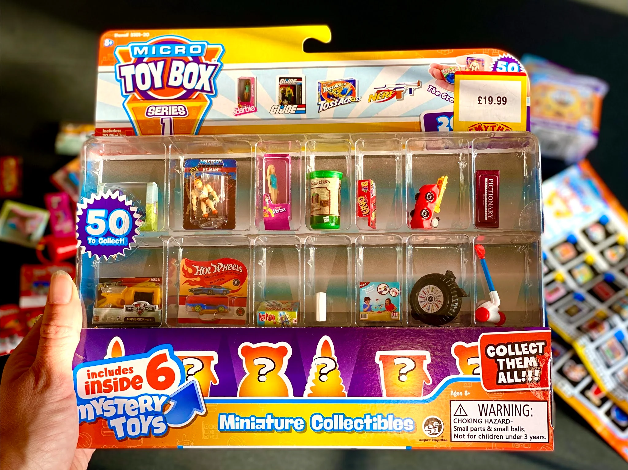 World's Smallest Classic Mini Toys Series 4 Mystery Box [24 Packs]