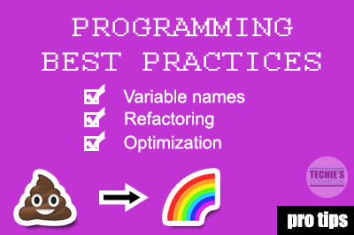 Best practices of programming (Code this ๐ not ๐ฉ)