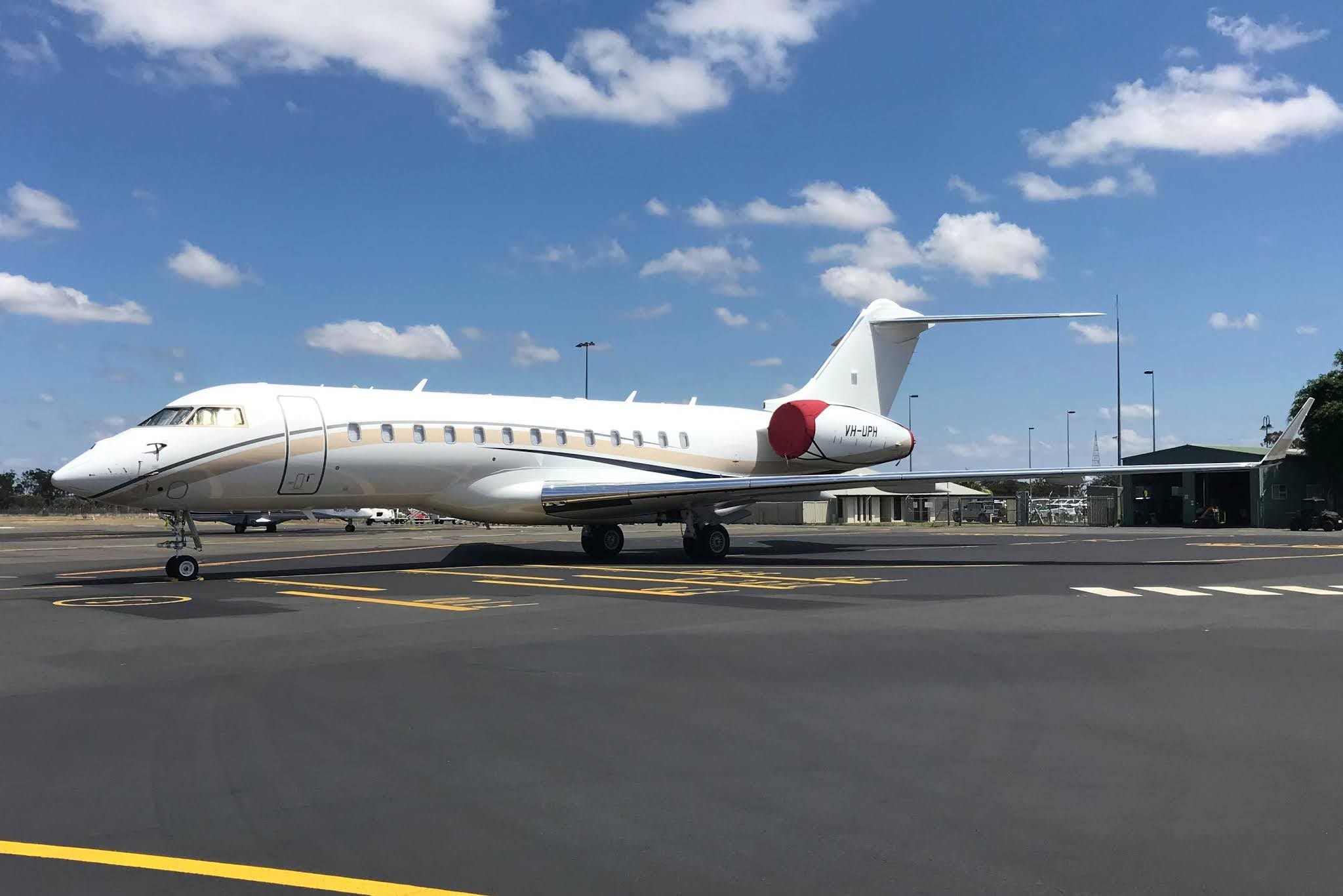 Central Queensland Plane Spotting Clive Palmer's Mineralogy Company Bombardier Global Express