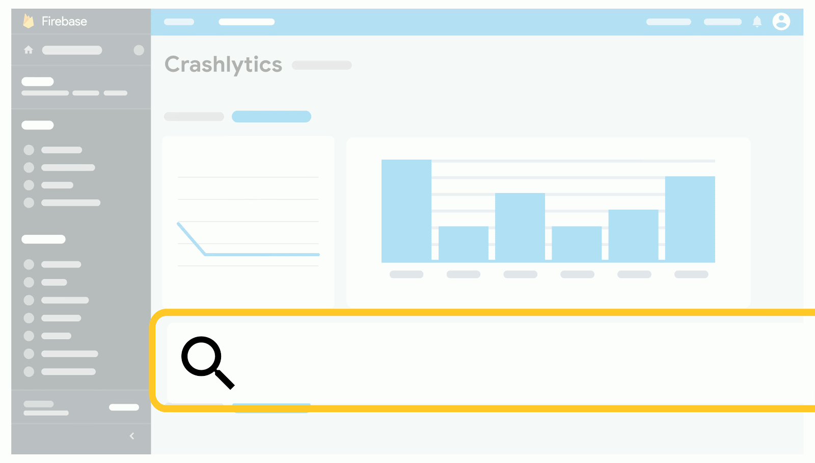 You can now search and filter through custom keys in Crashlytics