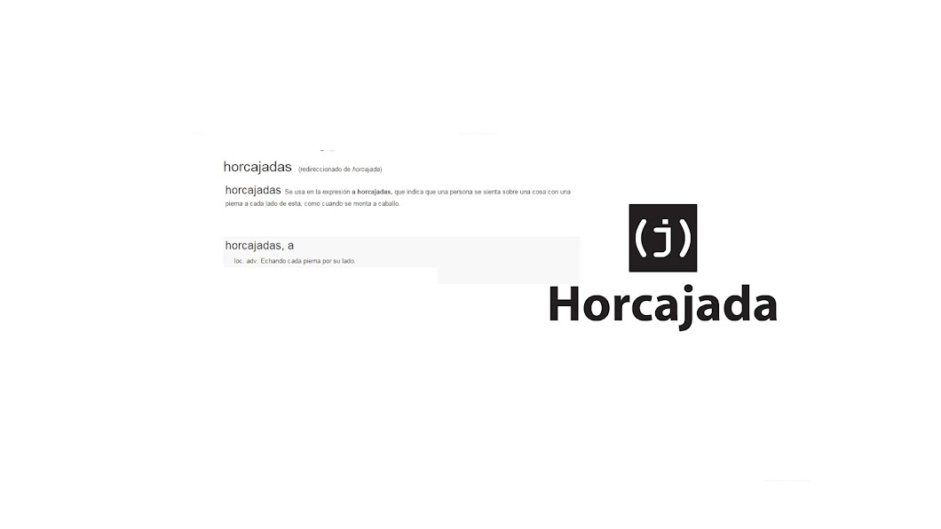 HORCAJADA Acción-Edición-Reacción