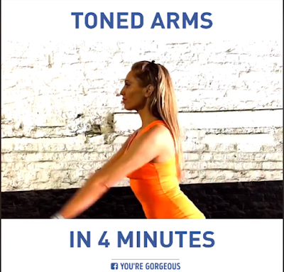Lucy Wyndham-Read arm toning workout video