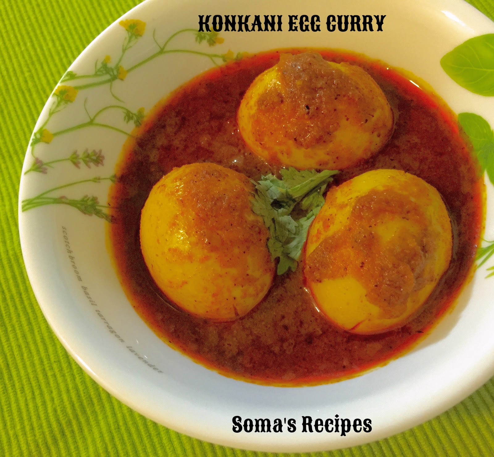 CURRY AND SPICE KONKANI EGG CURRY