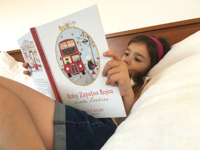 libro infantil edelvives,Ruby zapatos rojos, Kate Knapp primeros lectores
