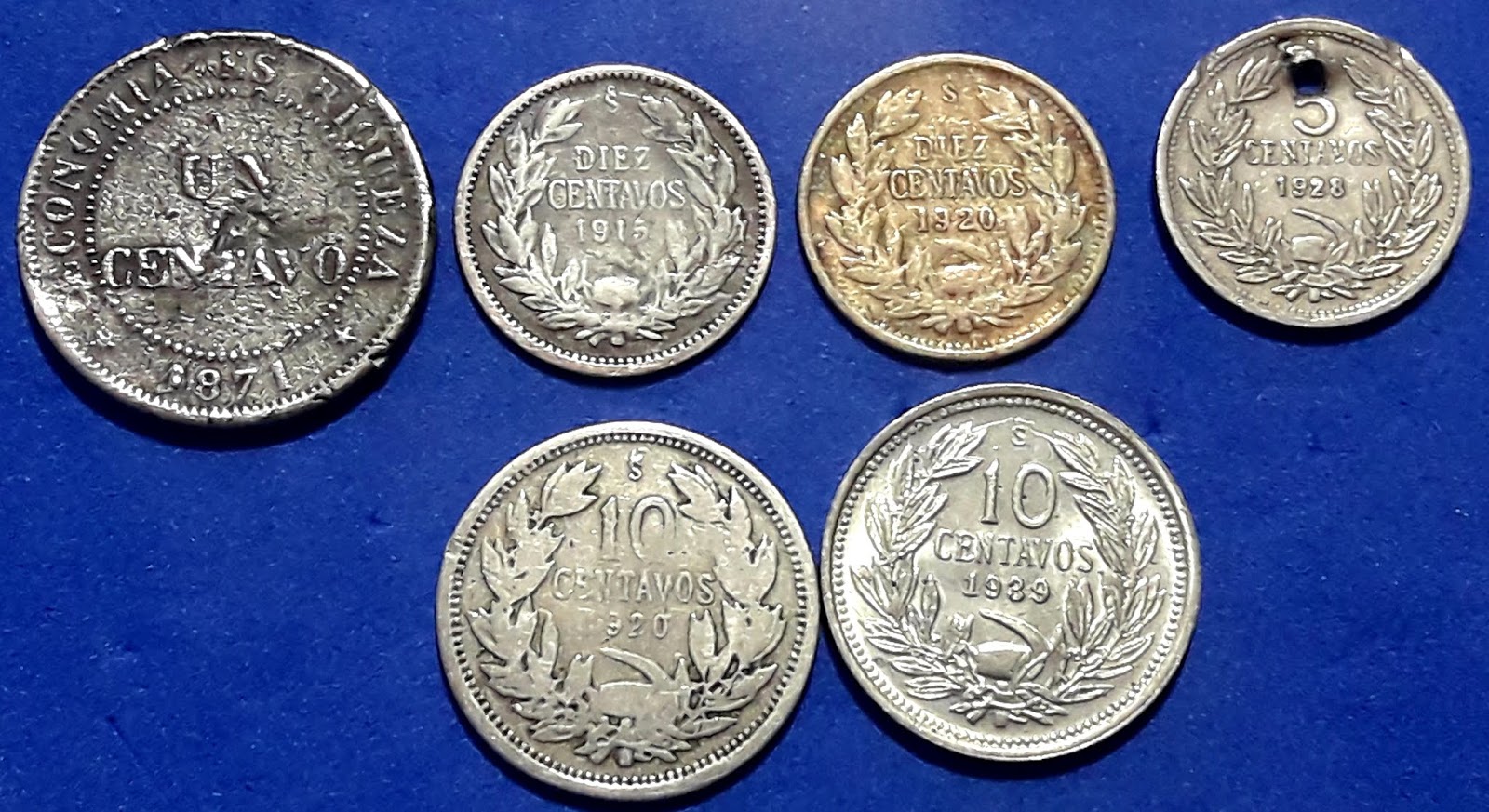 Catalogo Numismatica Chile: Compra # 12 - 29/12/2018