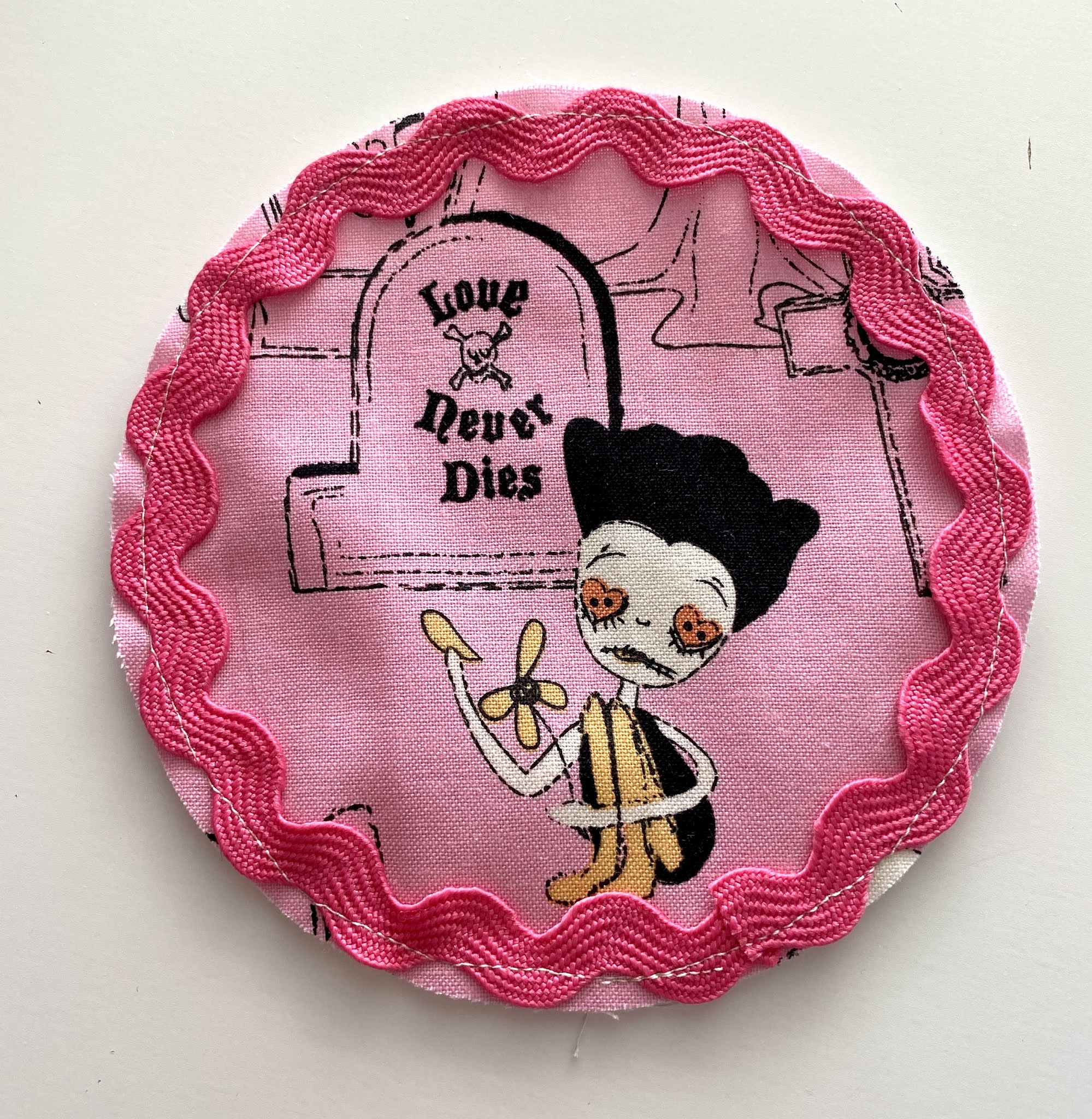 HALLOWEEN DIY Ric Rac Coasters Samelia's Mum