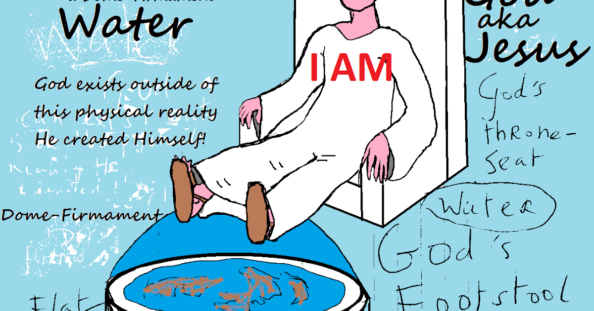 Ezekiel38Rapture God's Footstool is the FLAT EARTH Globe Earthers