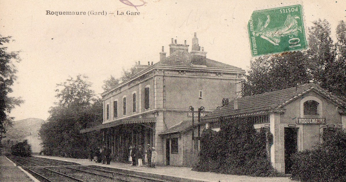 Roquemaure Cartes Postales La Gare De Roquemaure