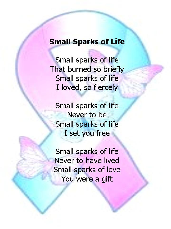 Download this Poems For Babyloss Services Small Sparks Life picture