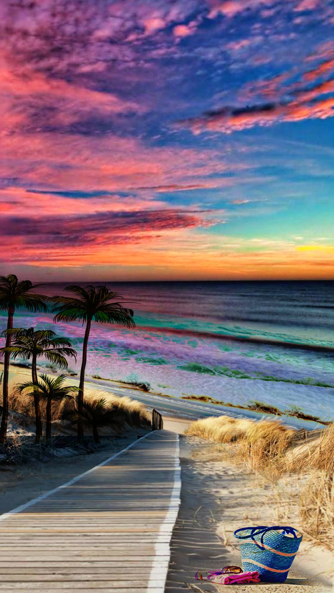 Free HD Beach iPhone Wallpapers  Lindas paisagens Fotografia de paisagem  Fotos de paisagem