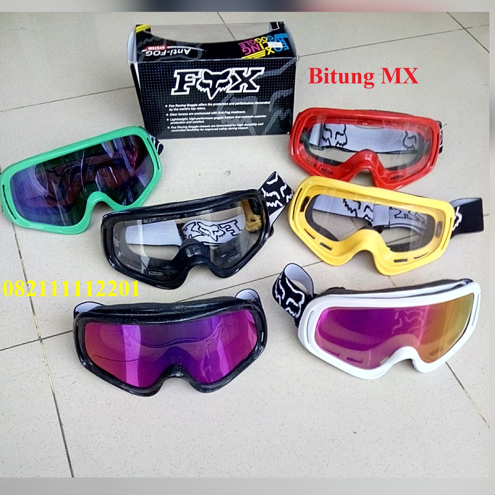 BMX Kacamata  Cross  Google 