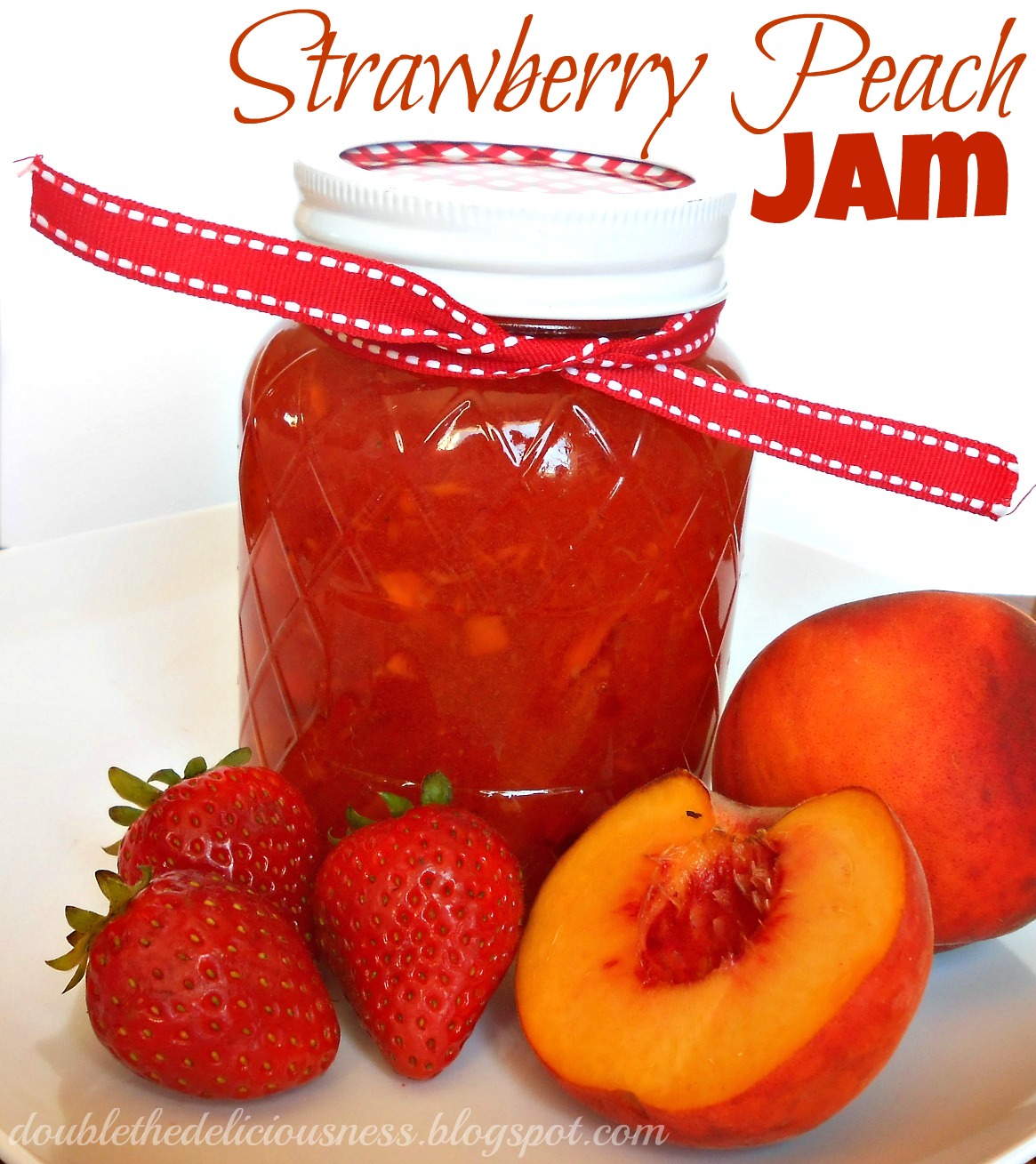 Double the Deliciousness Strawberry Peach Jam