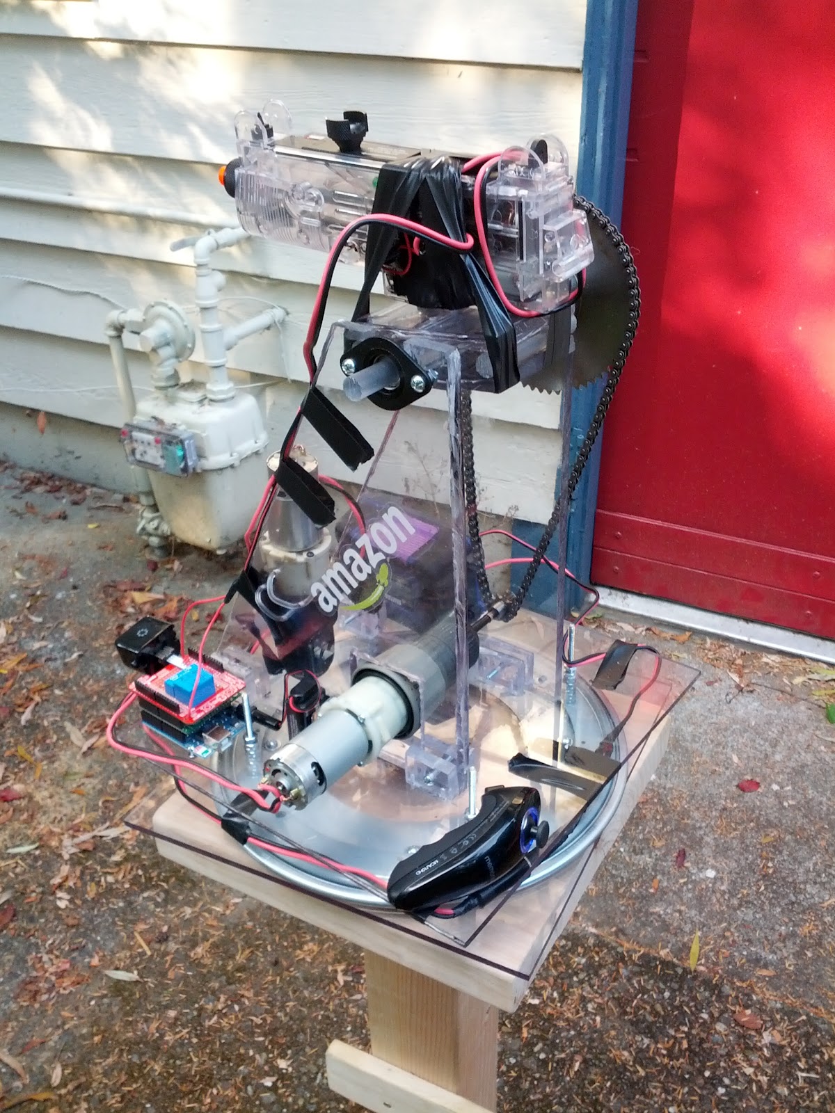 College, Theoretically Remotecontrolled airsoft gun turret