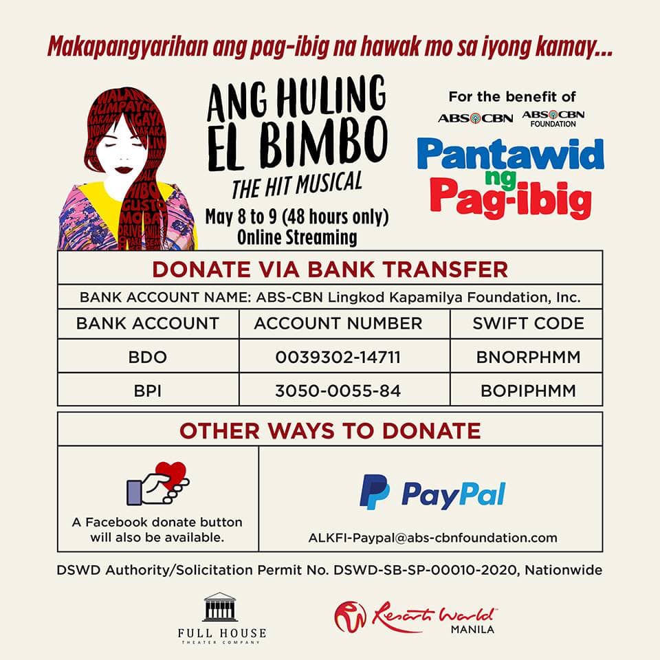 Manila Shopper "Ang Huling El Bimbo" FREE Streaming for 48 Hours