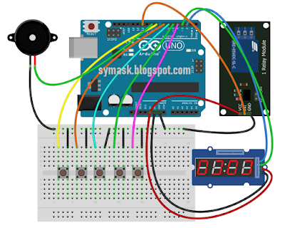 Rangkaian Countdown Timer