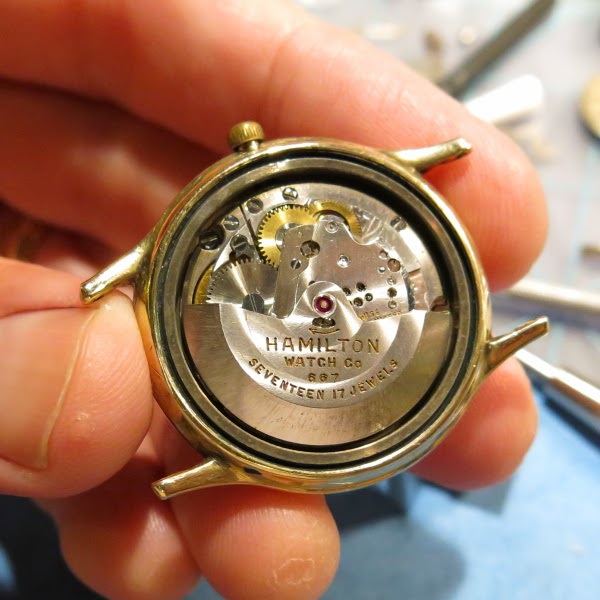 Vintage Hamilton Watch Restoration: 1961 Automatic K-418