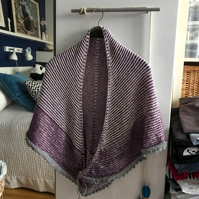 sjal, shawl, skymning sjal, shawl, skymning