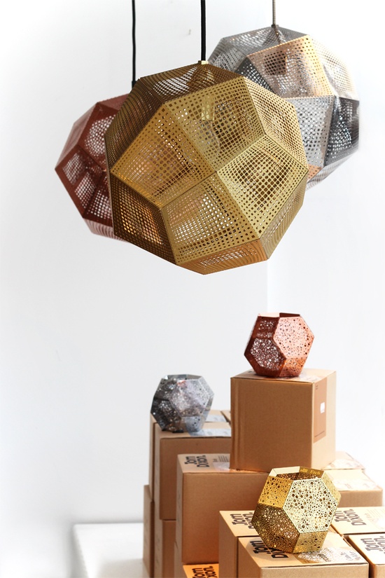 Tom Dixon Etch lamp // Hviit.no