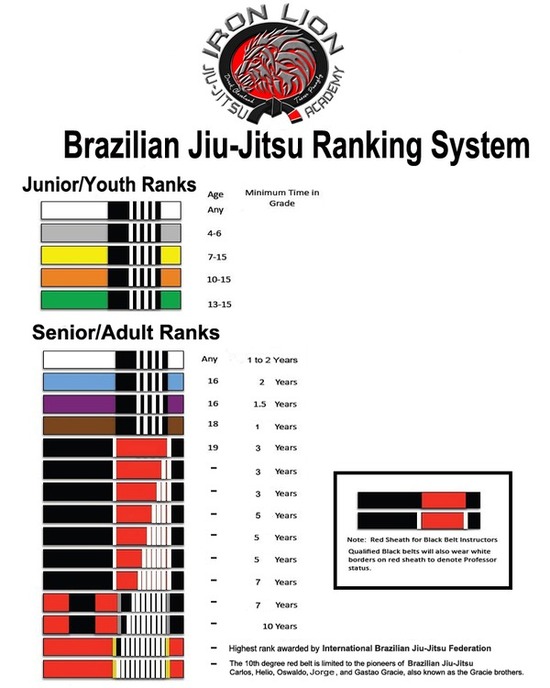 sports@fresh: Brazilian Jiu-Jitsu Belt Rankings