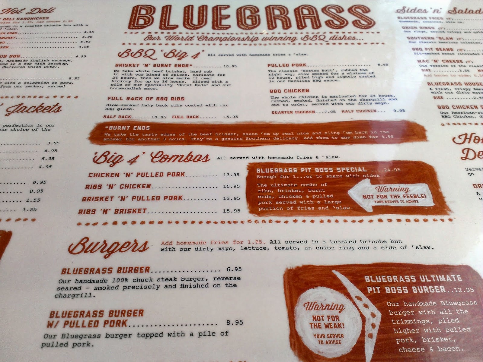 Pies and Fries Bluegrass BBQ, High