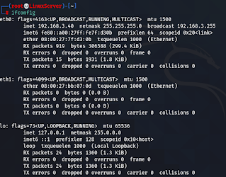 perintah untuk mengetahui alamat ip linux