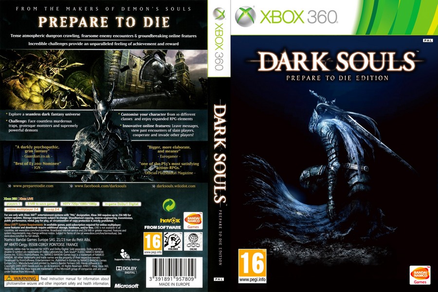 RGH360LTU XBOX 360 DARK SOULS PREPARE TO DIE EDITION RGH360LTU XBOX 360 DARK SOULS PREPARE TO DIE EDITION