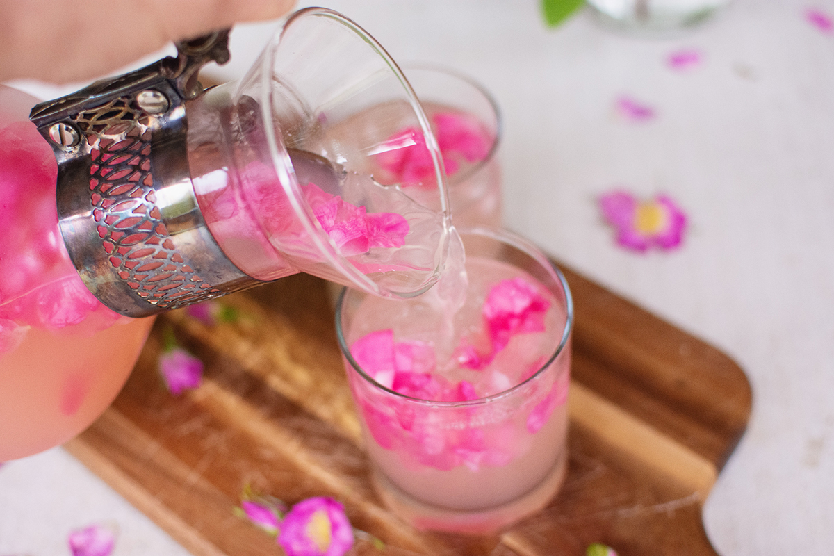Rose Petal Lemonade
