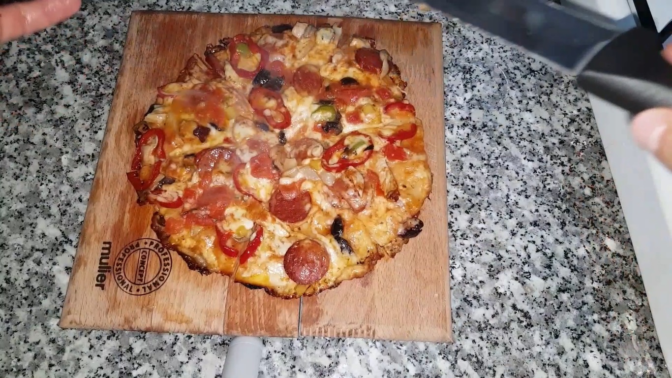 Ye ye doyma, kilo da alma) Tavada Pizza