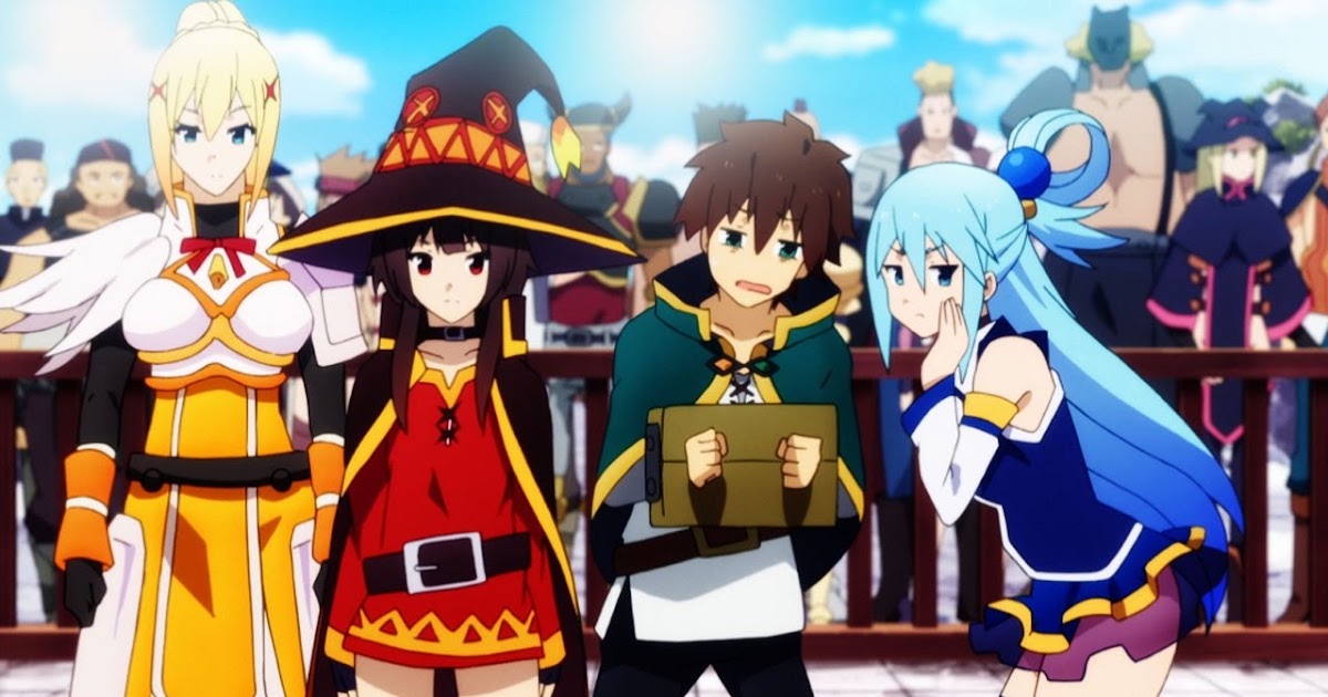 Kono Subarashii Sekai Ni Shukufuku Wo Crunchyroll تقرير أنمي Kono Subarashii Sekai ni Shukufuku wo!