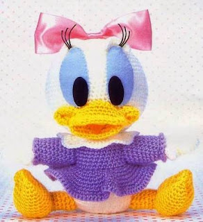 PATRON BABY DAYSI | EL PATO DONALD AMIGURUMI 68