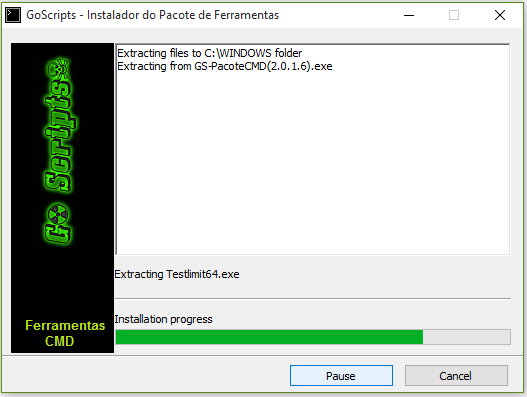 GoScripts Pacote CMD - Go Scripts