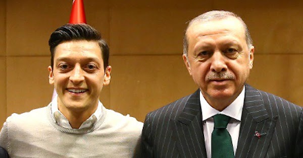 Erdogan dan Mesut Oezil Terpilih Jadi Figur Muslim Terbaik 2019