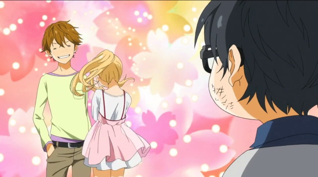 Shigatsu wa kimi no uso kaori and arima