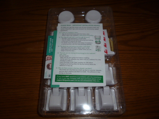 Moni´s Blog: Magnetisches Sicherheitsschloss für Kinder & Babys im Test